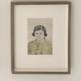 Untitled, Sarah Ball (in frame)